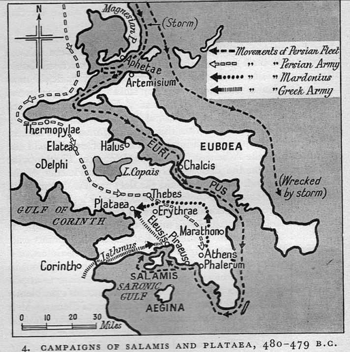 Greek campaign map