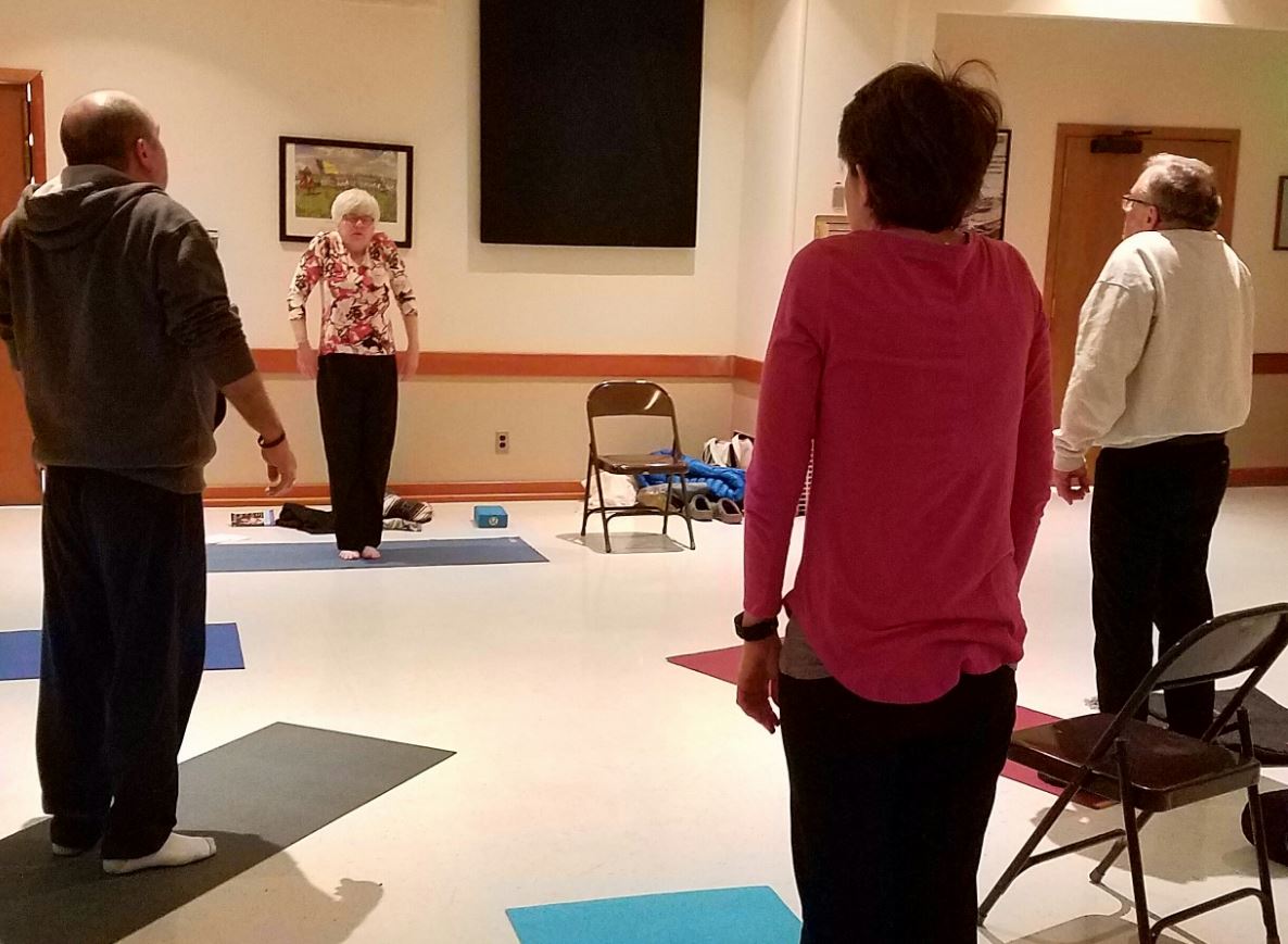 Yoga class offered