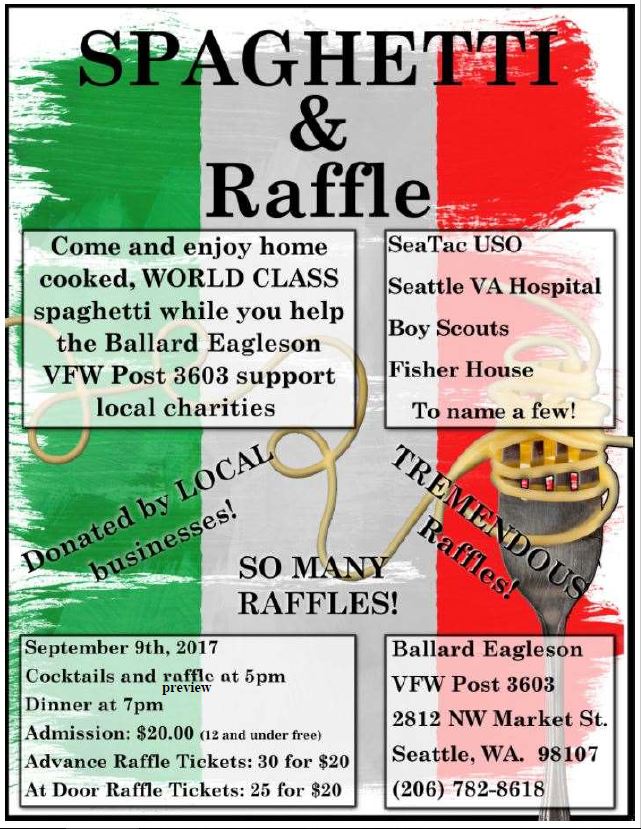 Fundraising flyer