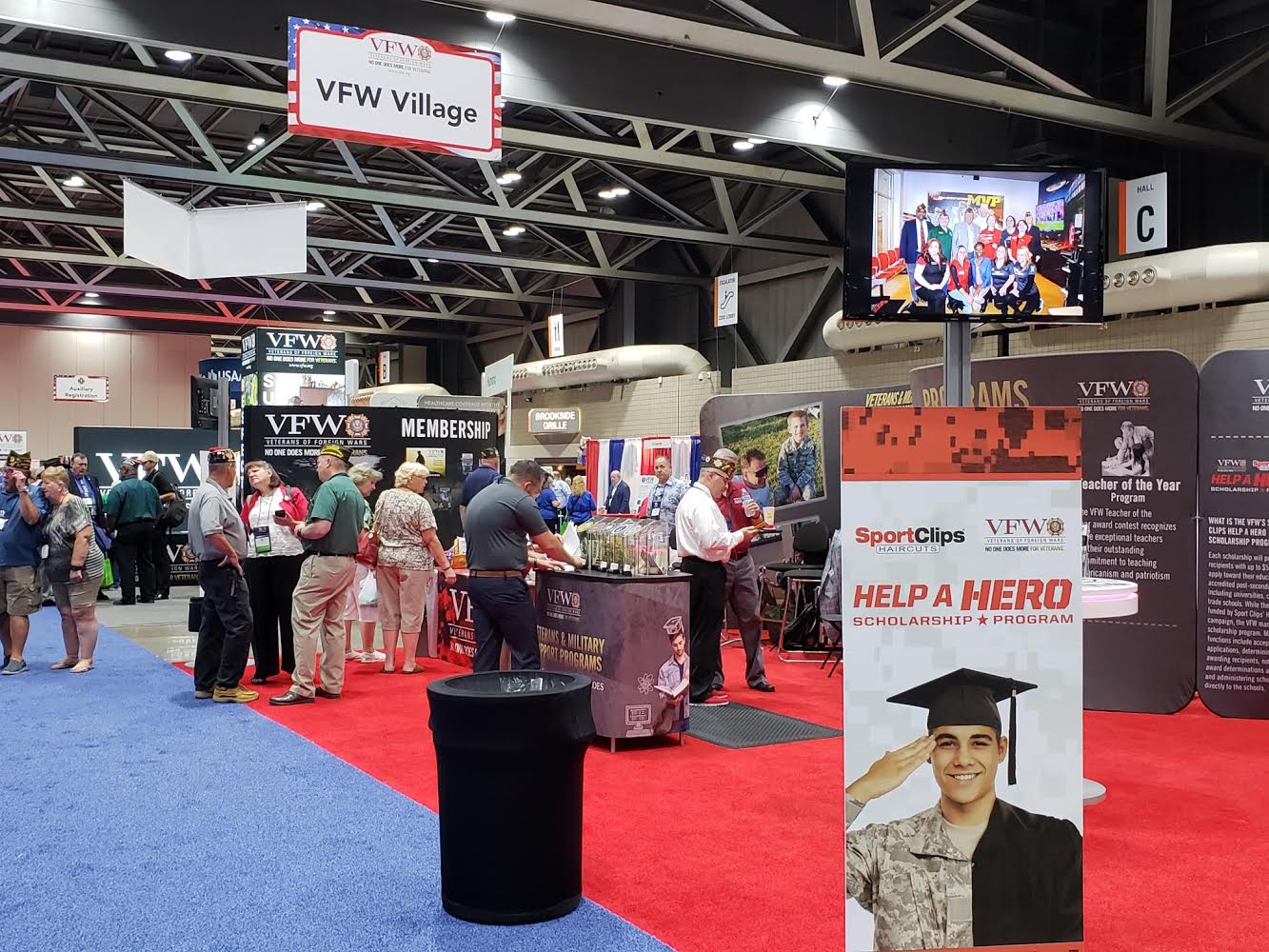 Exhibition hall