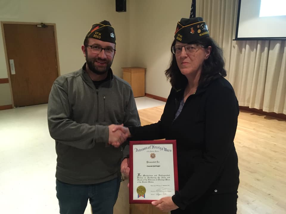 Service Officer Farewell