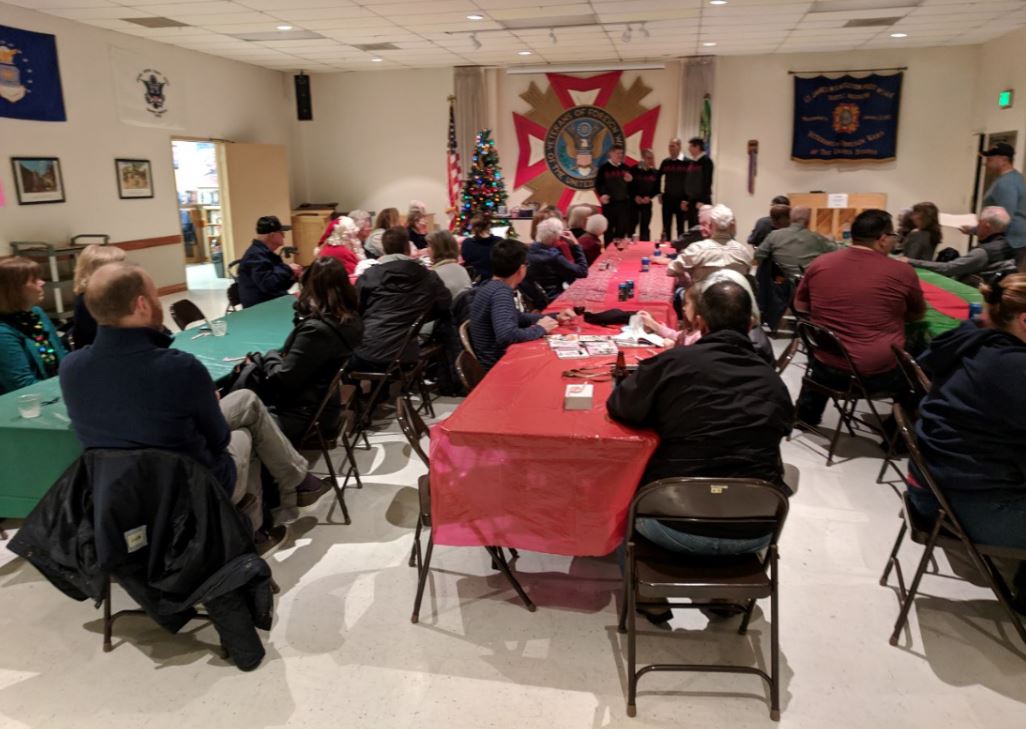 Around 50 people attended the event.